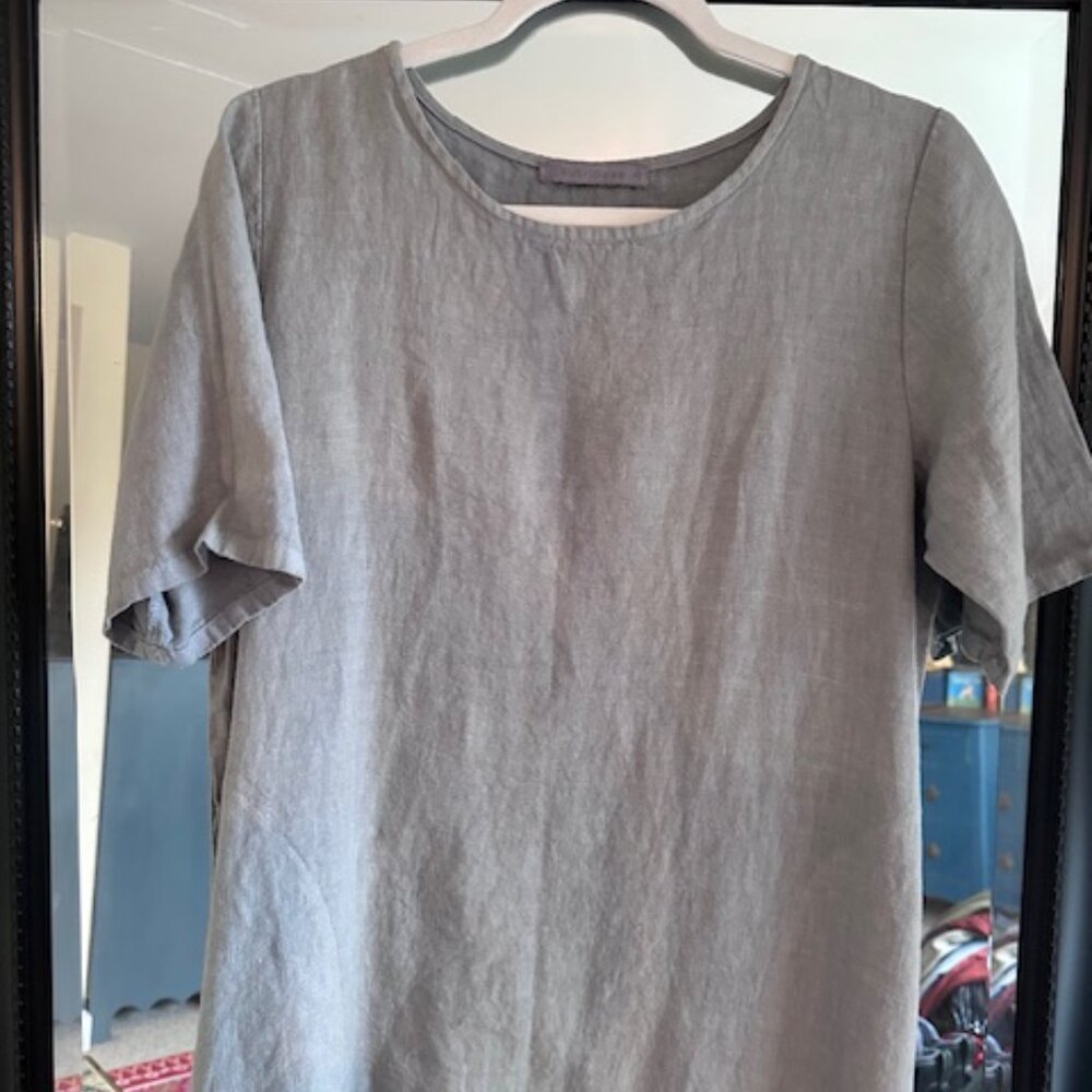 Cut Loose Linen Shift